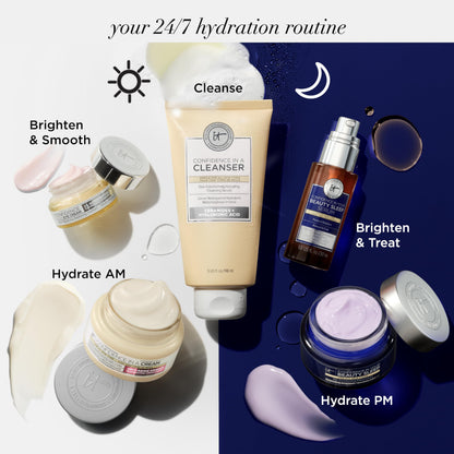 IT Cosmetics Confidence in Your Beauty Sleep Night Cream - Anti-Aging Face Moisturizer, Ceramides & Hyaluronic Acid, Visibly Improves Fine Lines, Wrinkles, Dryness, Dullness & Loss of Firmness