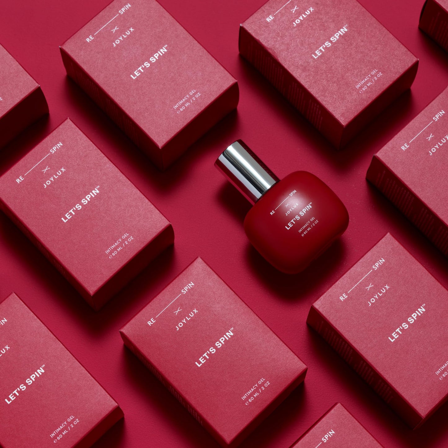 Joylux LET’S SPIN™ Intimacy Gel | Halle Berry and Respin X Silky-Smooth Feel | pH-Balanced, Clean, Fragrance-Free, Water-Based Gel with Hyaluronic Acid and Aloe Vera (2 fl oz)
