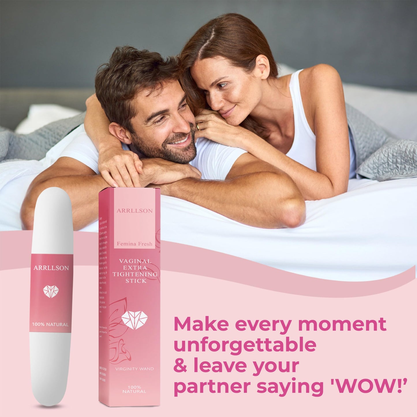 Femina Fresh Tightening Rejuvenation Stick for Women, Feminine Hygiene Vaginal Stick for Tightening, Herbal Yoni Formula Vag Tightening Wand for Odor and PH Balance Support