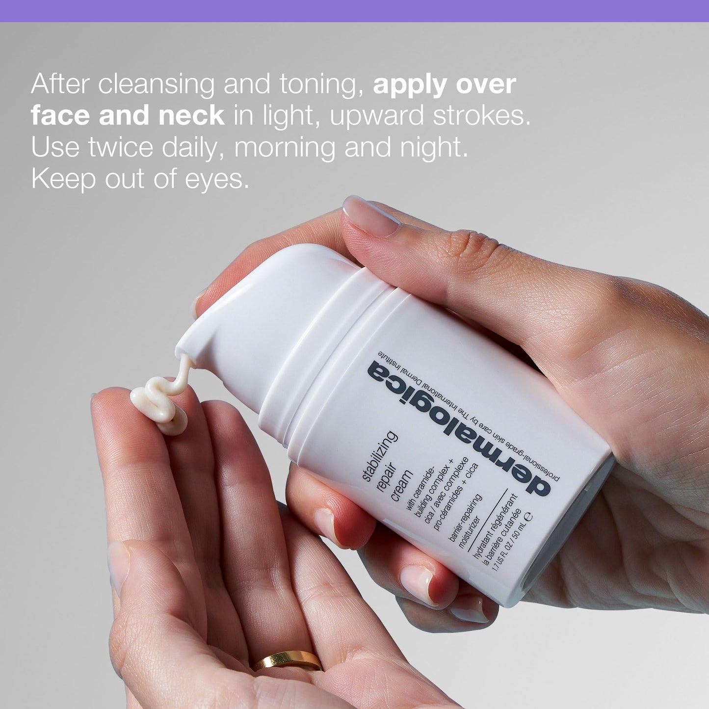 Dermalogica Stabilizing Repair Cream, Face Moisturizer for Sensitive Skin with Cica - Strengthens, Soothes, and Repairs Skin Barrier