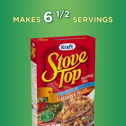 Stove Top Low Sodium Chicken Stuffing Mix ,6 Oz