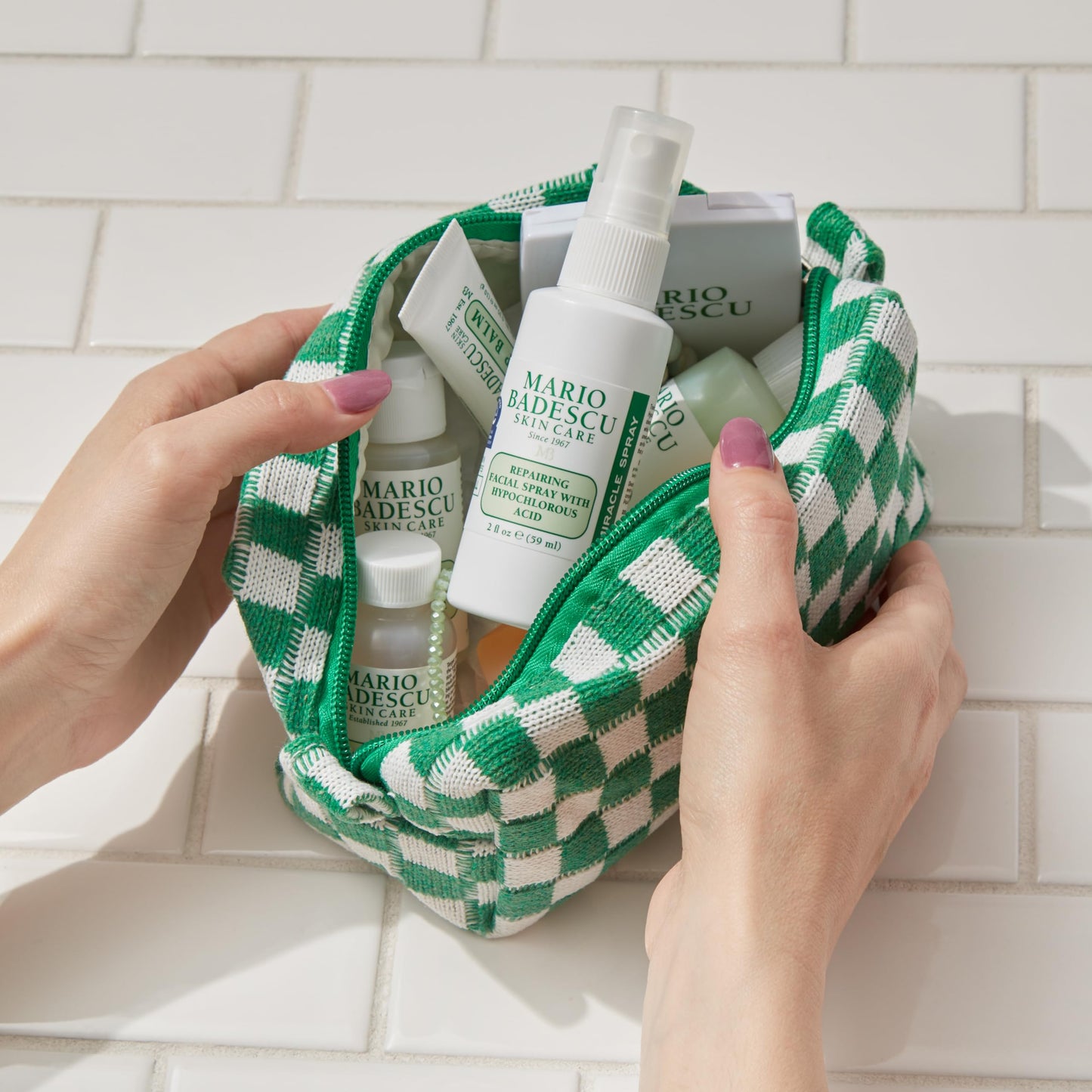 Mario Badescu Repairing HOCl Facial Spray with Hypochlorous Acid – Soothes & Calms Angry, Irritated Skin, Reduce Redness & Flare-Ups – pH Balancing, Non-Irritating Cleanser, Fragrance-Free