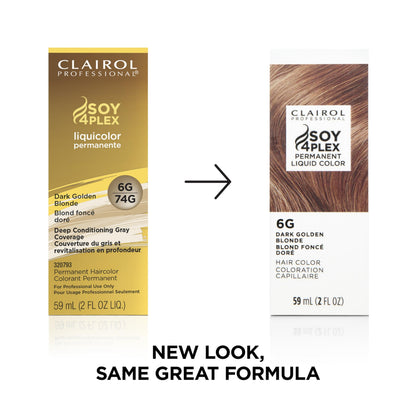 Clairol Professional Permanent Liquicolor, 6g Dark Gold Blonde, 2 oz. - Packaging May Vary