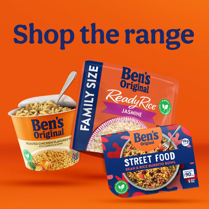 BEN'S ORIGINAL Street Food Gumbo with Chicken Andouille Sausage, Prepared Entrée, Microwavable Heat-&-Eat Bowl in 90 Seconds, 9 oz (Pack of 6)