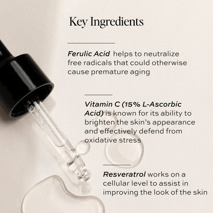 DIME Beauty Hyper Glow Treatment Vitamin C Serum Dark Spot Remover for Face Brightening Hydrating Antioxidant Vitamin C Serum for Face with Ferulic Acid Resveratrol Hyaluronic Acid Aloe 1 oz / 30 ml