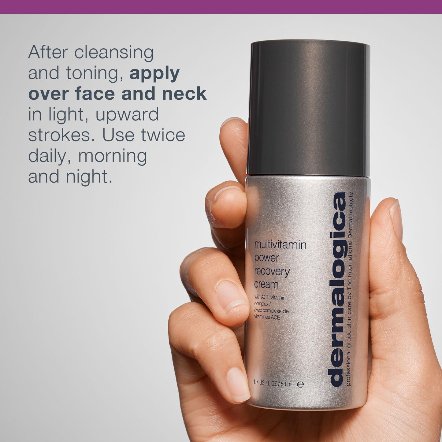 Dermalogica MultiVitamin Power Recovery Face Cream, Hydrating Facial Moisturizer with Antioxidants - Preventing Signs of Skin Aging, 1.7 fl oz