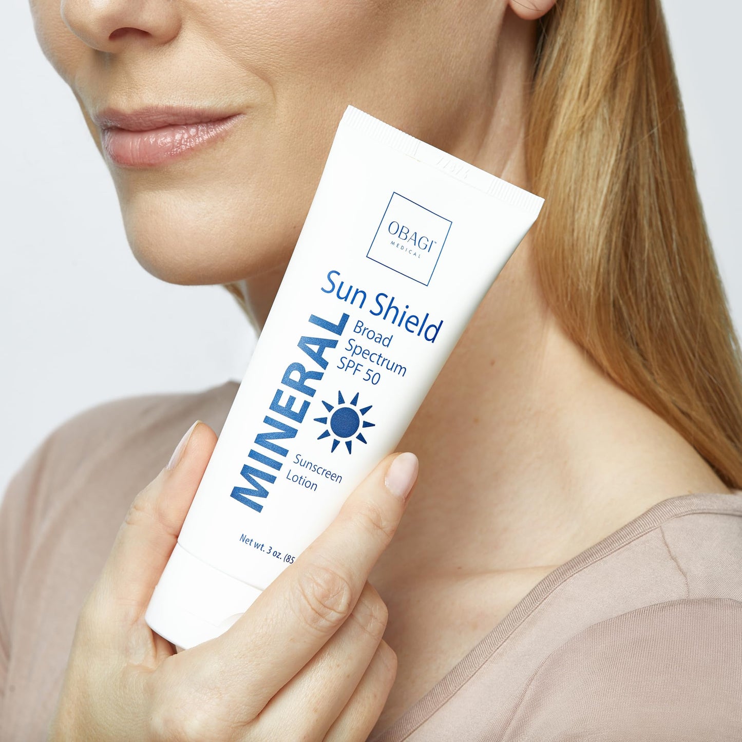 Obagi Sun Shield Hypoallergenic Mineral Sunscreen – Broad Spectrum SPF 50 Protection from the Sun – Sheer, Quick-Absorbing Formula – 3 oz