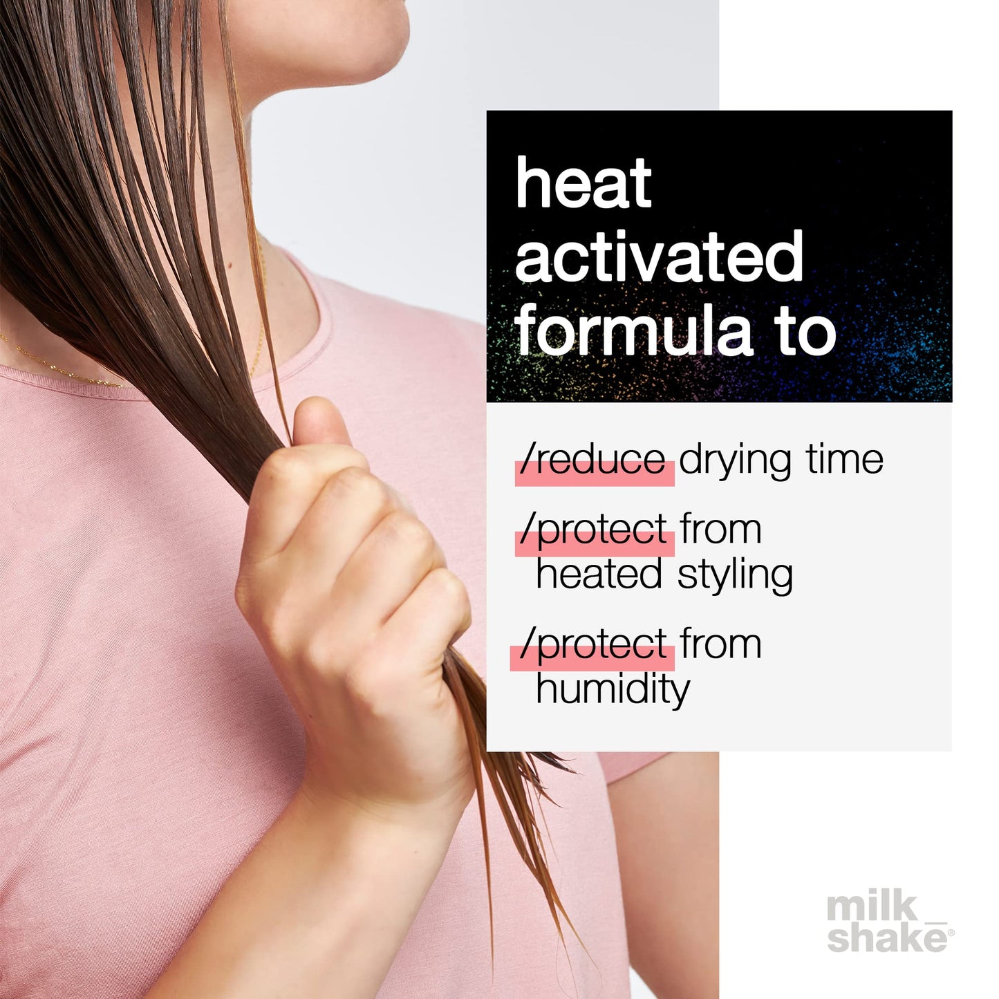 milk_shake Lifestyling Amazing Anti Humidity Spray for Hair - Frizz Control and Heat Protectant Spray for Hair, 6.8 Fl Oz