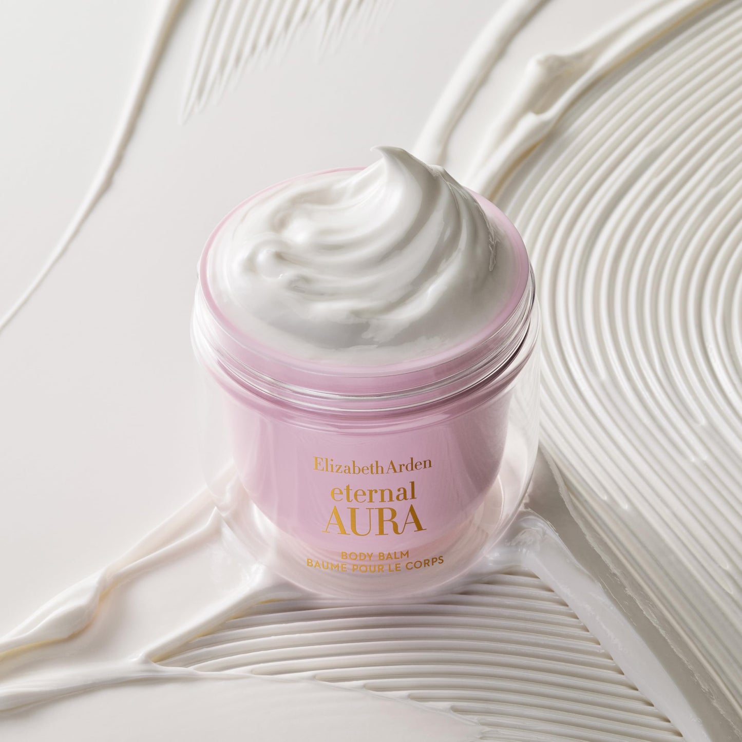 Elizabeth Arden Eternal Aura Body Balm, Moisturizer for Dry Skin with Shea Butter, Cocoa Butter, and Sweet Almond Oil, Skin Firming Hydrating Body Cream 125 ml, 4.2 fl oz