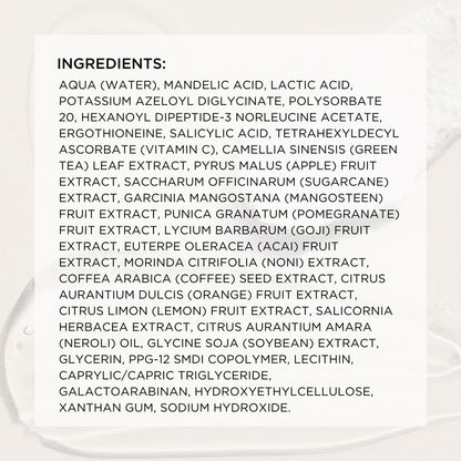 COLLEEN ROTHSCHILD Mandelic Acid Radiance Serum | Highly Effective Alpha Hydroxy Acid (AHA) | Improves Hyperpigmentation, Fine Lines, Texture & Tone| Unclogs Pores (1 fl oz)