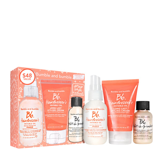 Bumble and bumble. Hairdresser's Invisible Oil Heat/UV Protection Leave-In Conditioner Hair Primer | Hydrating, Anti Frizz, Color Safe | All Hair Types and Textures | With Argan + Coconut Oil