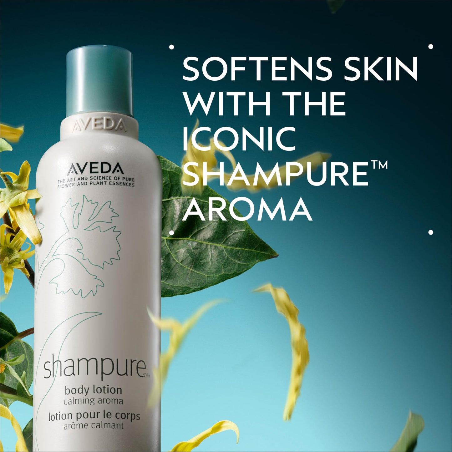 Aveda Shampure Body Lotion | with Certified Organic Olive Oil | with Calming Aroma of Lavender, Ylang Ylang, Petitgrain, 6.7 Fl Oz