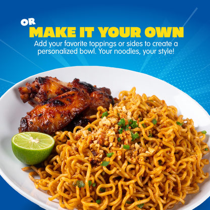 Mi Sedaap - Ayam Bakar Limau - Instant Fried Noodle Grilled Chicken Lime Flavor 3.1 Oz (Pack of 5)