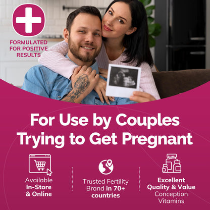 Conceive Plus Fertility Lubricant Travel Size - Sperm-Safe, PH Balanced Personal Lubricant for TTC Couples - Enhances Vaginal Health and Supports Fertility - 1 Fl Oz
