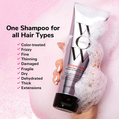 COLOR WOW Dream Clean Duo - 100% clean, sulfate-free COLOR SECURITY SHAMPOO and weightless COLOR SECURITY CONDITIONER| Achieve Super Glossy, Hydrated Hair