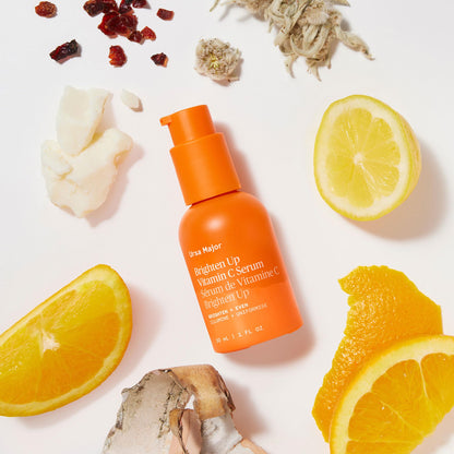 Ursa Major Natural Vitamin C Serum | Brightening Formula Revitalizes Dull Skin and Smooths Skin's Tone | Targets Wrinkles, Sagging and Loss of Firmness | Vegan, Non-Toxic, Cruelty-Free | 1 ounce