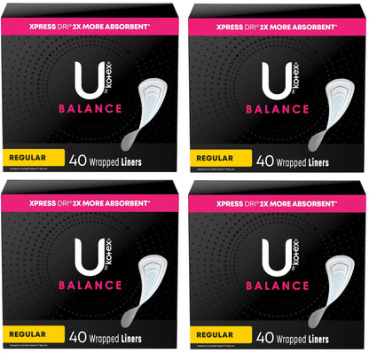 U by Kotex Curves Panty Liners Regular (Pack of 4)4