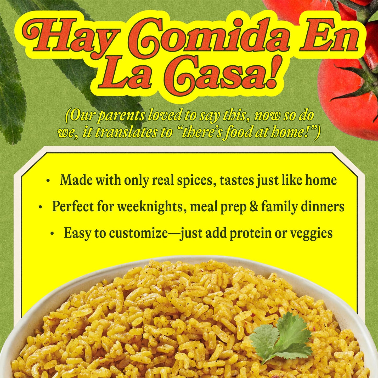 Loisa Premium Latin Rice & Beans, Premium Latin Rice, Non-GMO, No MSG, No Artificial Flavors, No Artificial Colors, Organic Spices, 7 oz, Variety Pack
