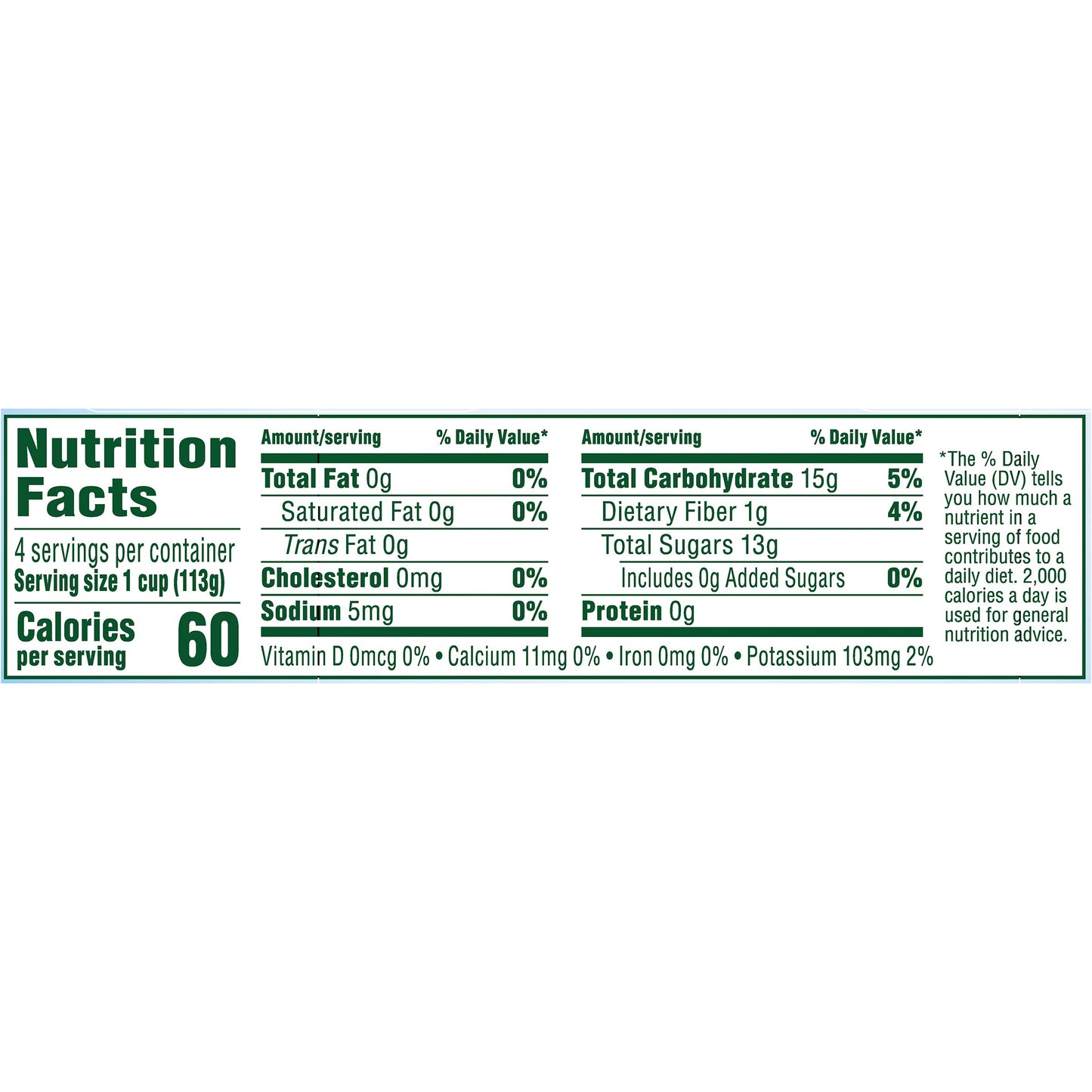 DEL MONTE Diced Mango FRUIT CUP Snacks in 100% Fruit Juice, 24 Pack, 4 oz