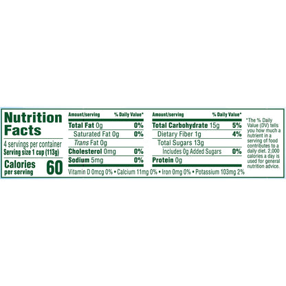 DEL MONTE Diced Mango FRUIT CUP Snacks in 100% Fruit Juice, 24 Pack, 4 oz