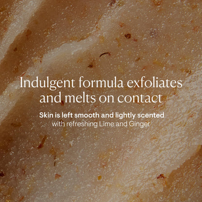 ELEMIS Exotic Lime & Ginger Salt Glow 490g, Invigorating Salt Scrub To Exfoliate & Soften Skin