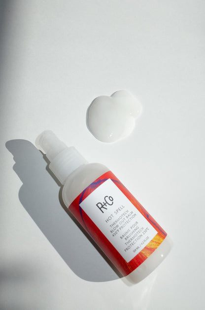 R+Co Hot Spell Thermotech Blowout Balm 450* F Protection, Provides Frizz Protection + Long Lasting Style Vegan + Cruelty-Free