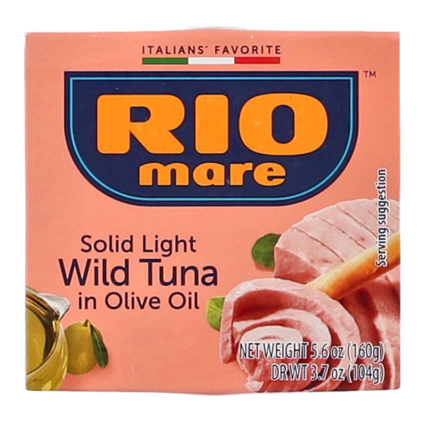 Rio Mare Tuna in Olive Oil Tuna Pack of 1 (5.6 Ounce) Can