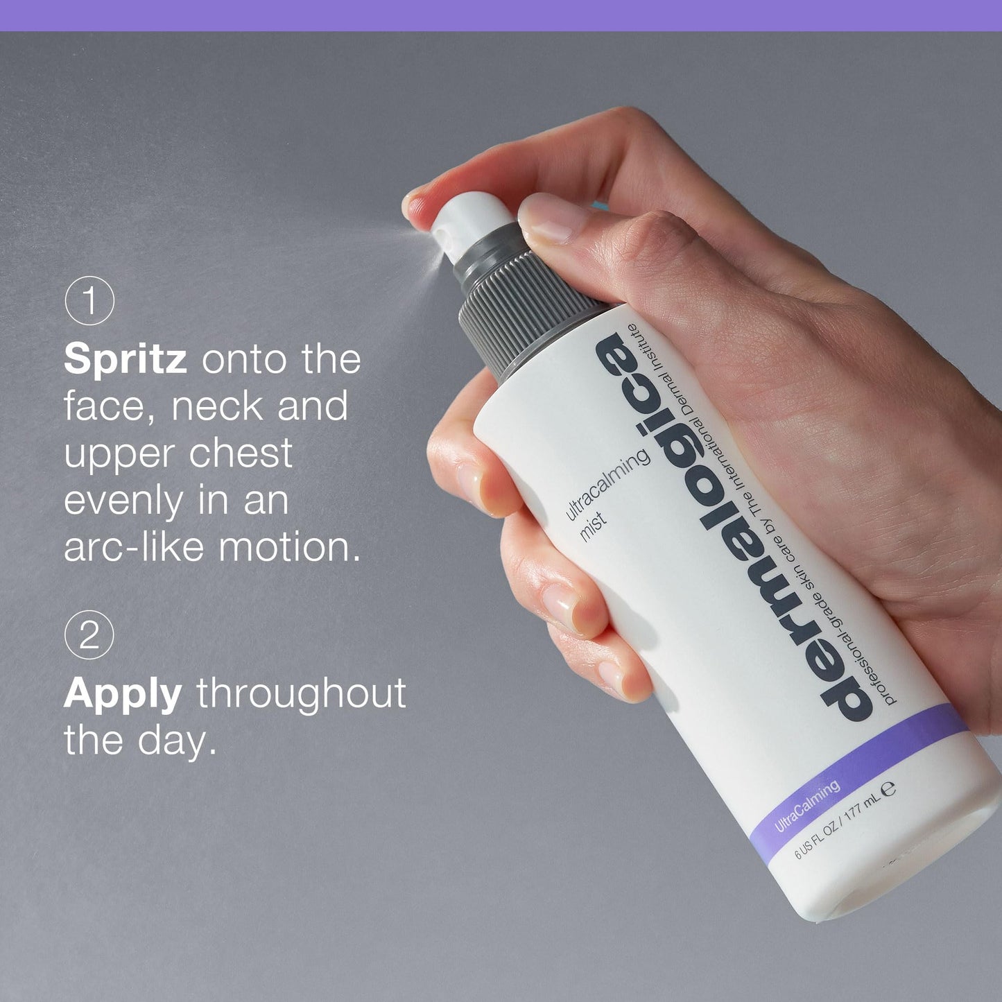 Dermalogica Ultracalming Mist, Facial Spray for Sensitive Skin with Aloe, Soothing and Hydrating - Quickly Relieves Inflammation and Discomfort, 6 Fl Oz