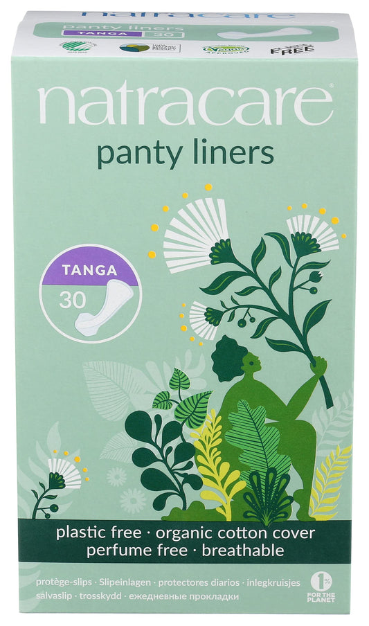 Natracare, Panty Liners Tanga NATL, 30 Count
