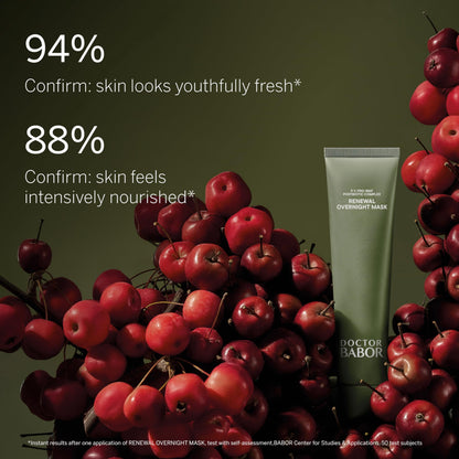 BABOR DOCTOR Microbiomic Renewal Overnight Mask (75ml) - Vegan Skincare for Dry Skin - Face Mask with Hyaluronic Acid for Hydration, Radiance and Luminosity