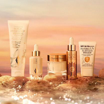 Charlotte Tilbury Beautiful Skin Tanning Drops - Body & Face Bronzing Drops Enriched with Hyaluronic Acid for Long-Lasting Hydration - Leaves Skin with a Natural, Radiant Glow