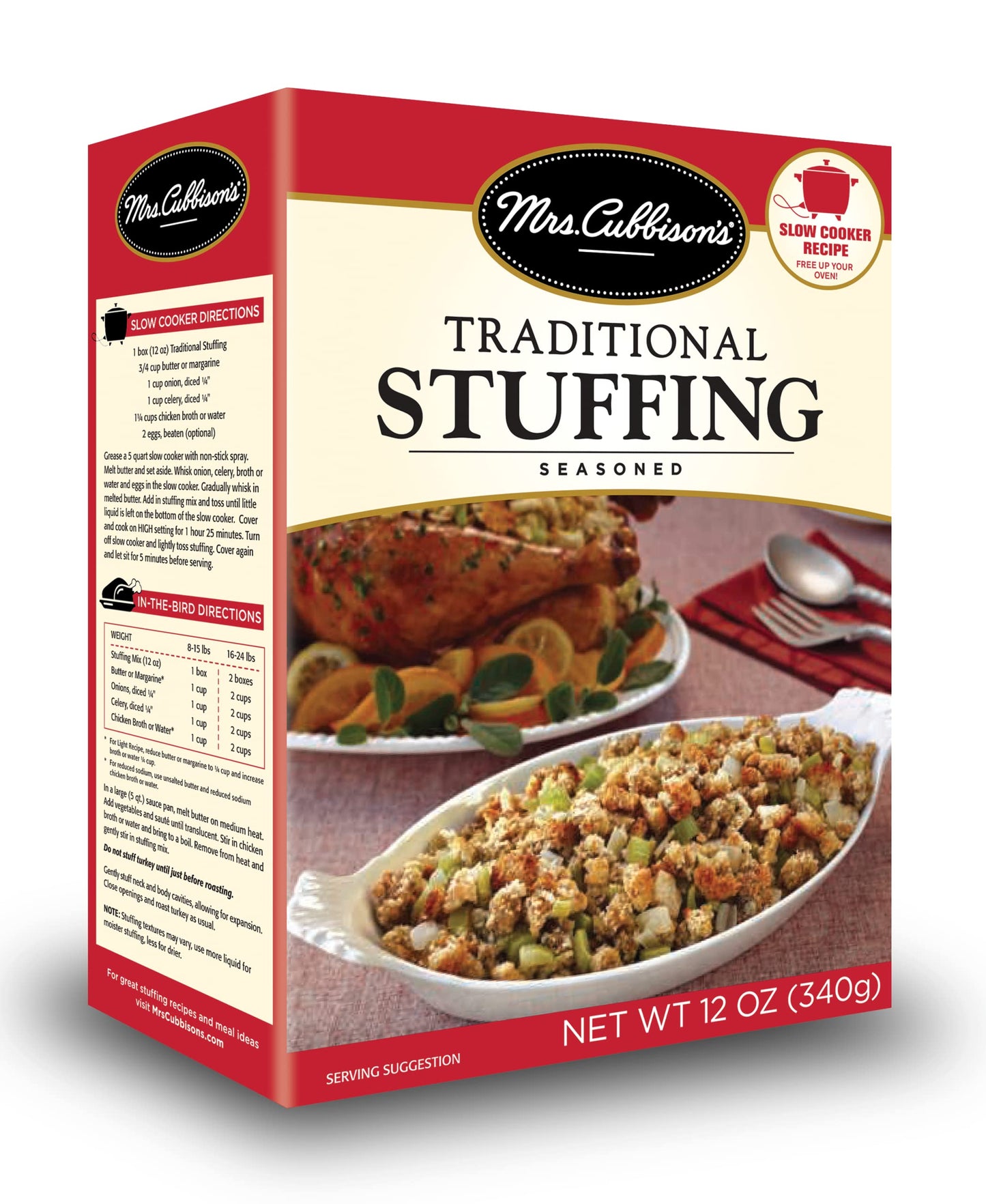 Mrs. Cubbison's Traditional Stuffing (12 Ounce (Pack of 4))