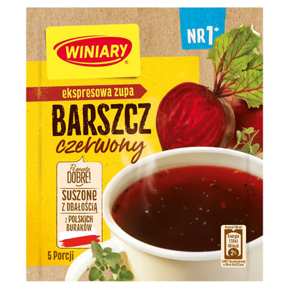 Winiary Barszcz Czerwony Instant 60gram Bag (3-Pack)