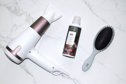 R+Co Centerpiece All-In-One Elixir Spray Travel | Hydrating + Fortifying + Repair | Vegan + Cruelty-Free | 1.5 Oz