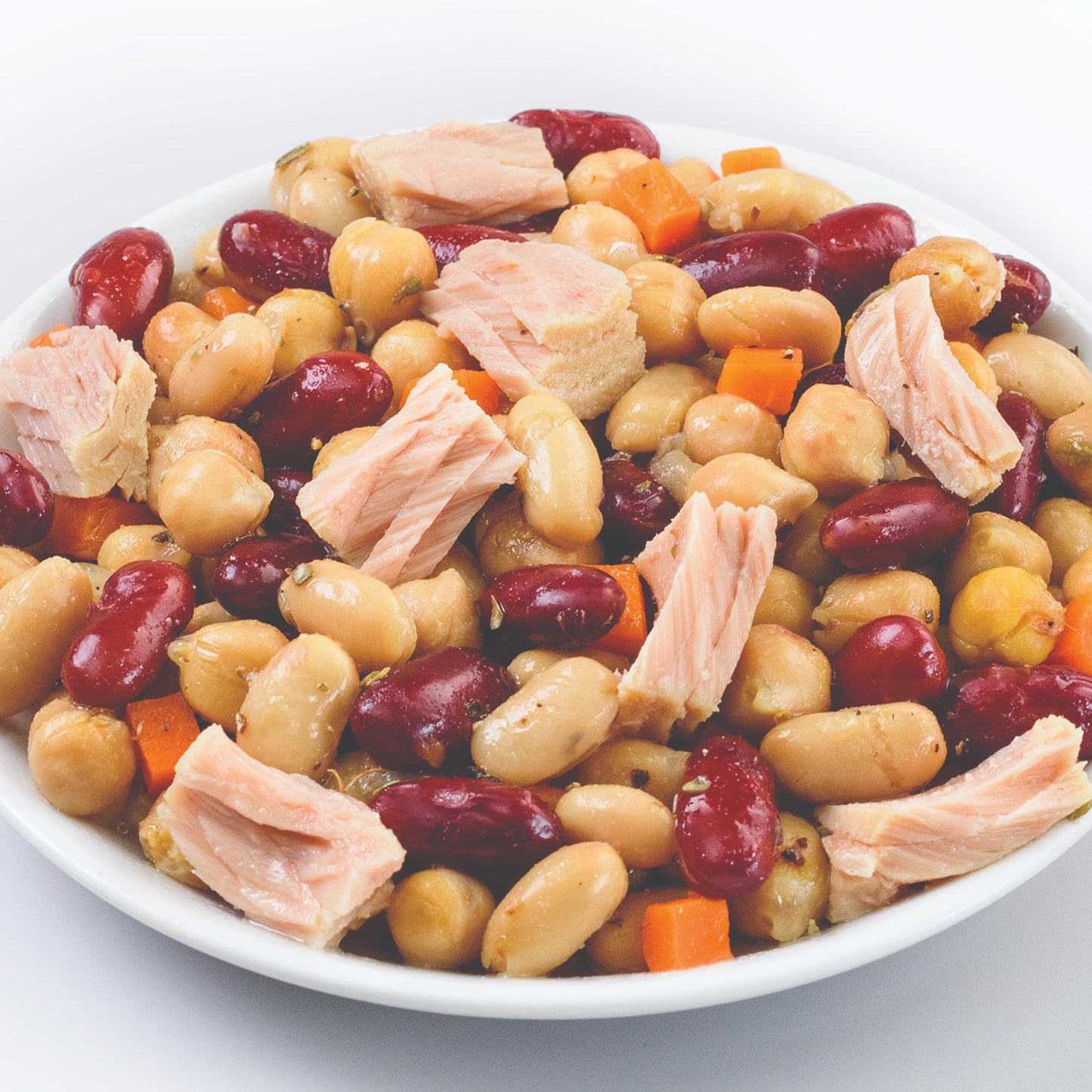 Genova Premium Tuna Mediterreanean Bean Salad, 7.76 Ounce Bowls (Pack of 6), Ready to Eat