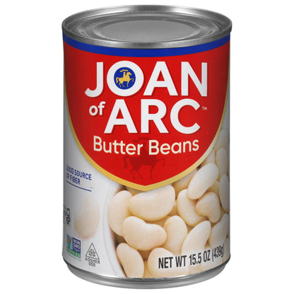 Joan of Arc Beans, Butter Beans, 15.5 Ounce (Pack of 12)