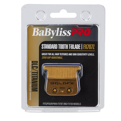 Replacement Blades, Standard and Fine-Tooth T-Blades for Outlining Hair Trimmers (FX787, FX799) and LoPROFX Trimmers (FX726, FX729)