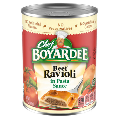 Chef Boyardee Beef Ravioli, 15 oz