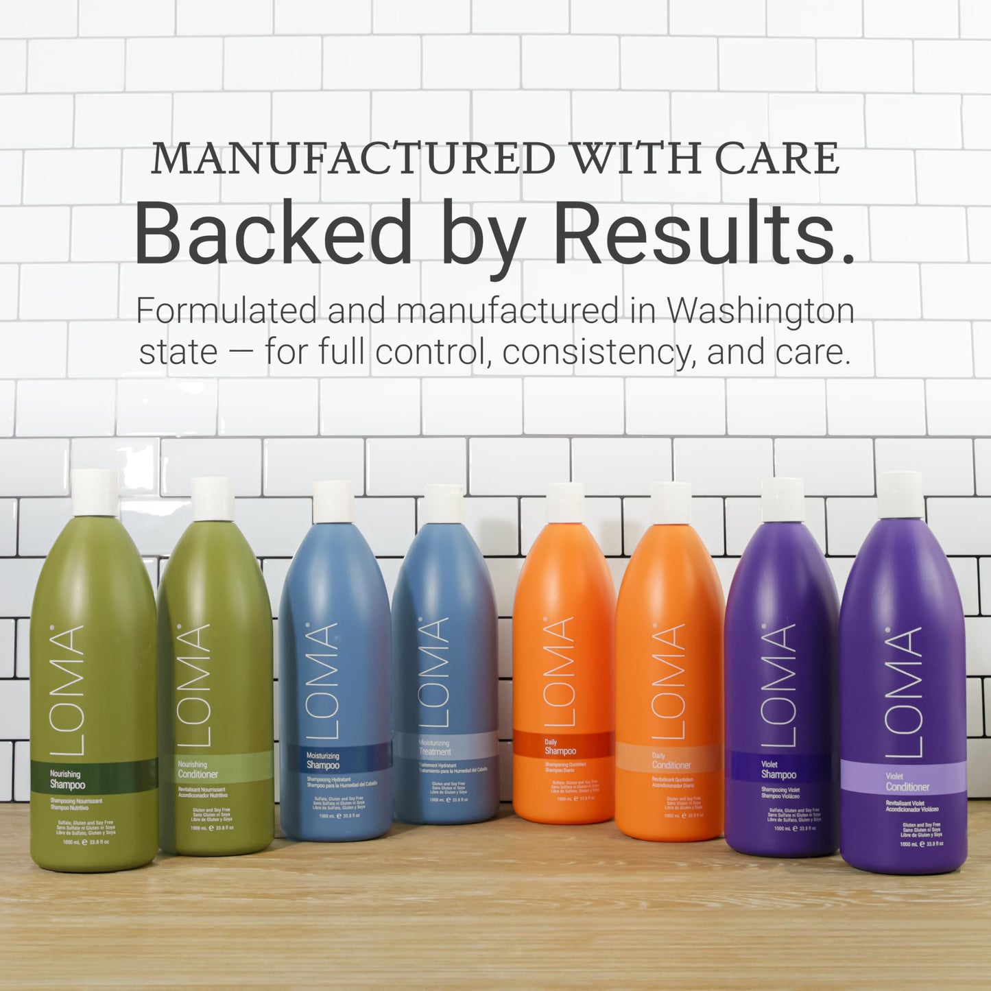 Loma Hair Care Violet Duo: Shampoo and Conditioner