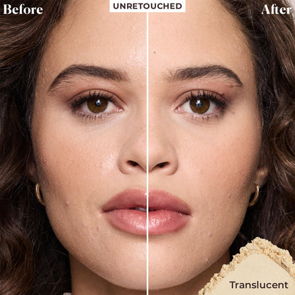 Laura Mercier Translucent Loose Talc-Free Setting Powder Ultra-Blur, 16HR Hydrating Wear, Natural Finish, Hyaluronic Acid-Infused, Normal to Dry & Mature Skin