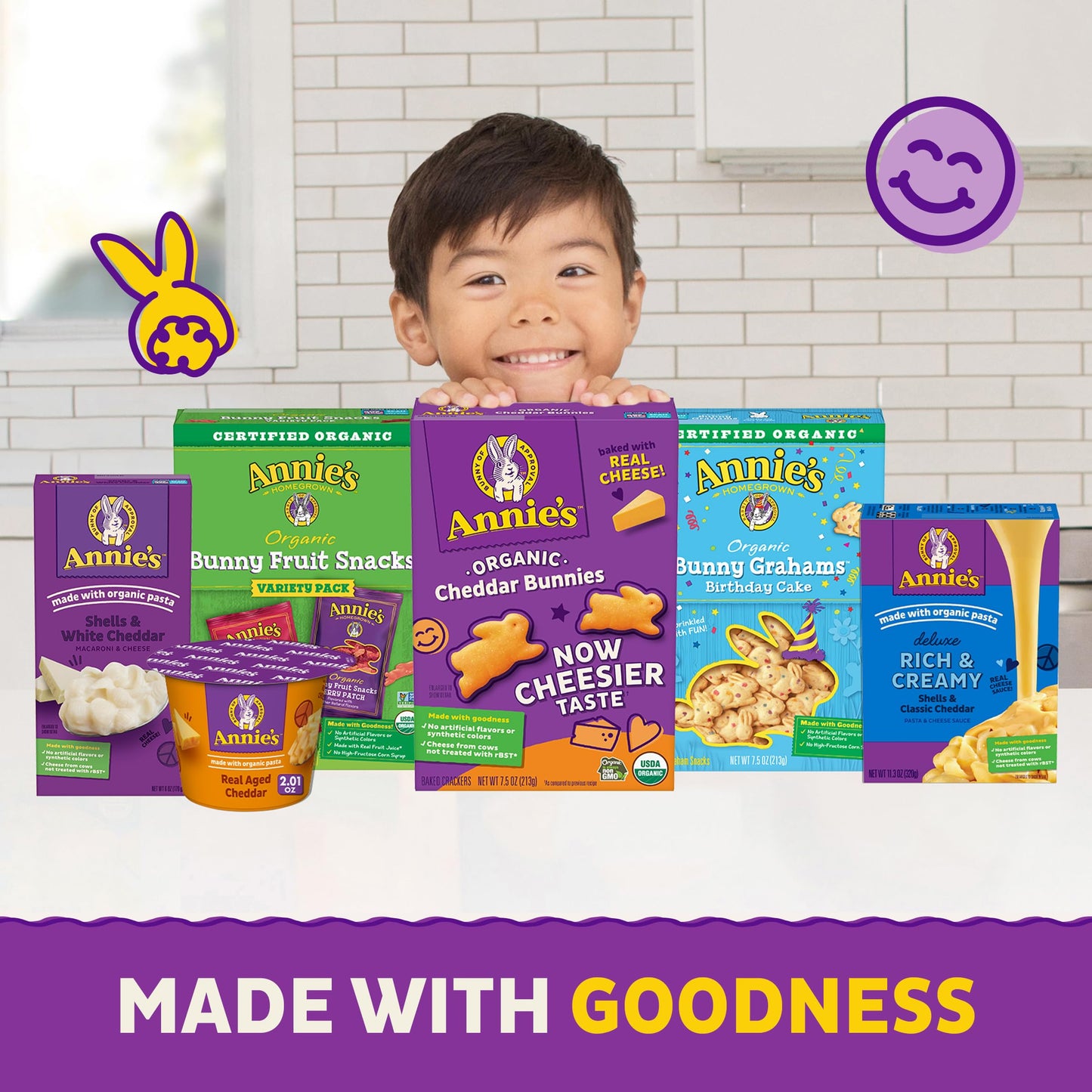 Annie's Marvel Spidey and His Amazing Friends Macaroni and Cheese, Microwavable Pasta and Cheddar, 4 Cups, 7.48 oz