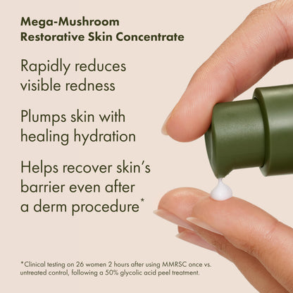 Origins 4-Piece Mega-Mushroom Skin Repair Skin Care Set | Includes Cleanser, Treatment Lotion, Restorative Concentrate & Moisturizer | Great for Sensitive Skin | With Hyaluronic Acid & Reishi Mushroom