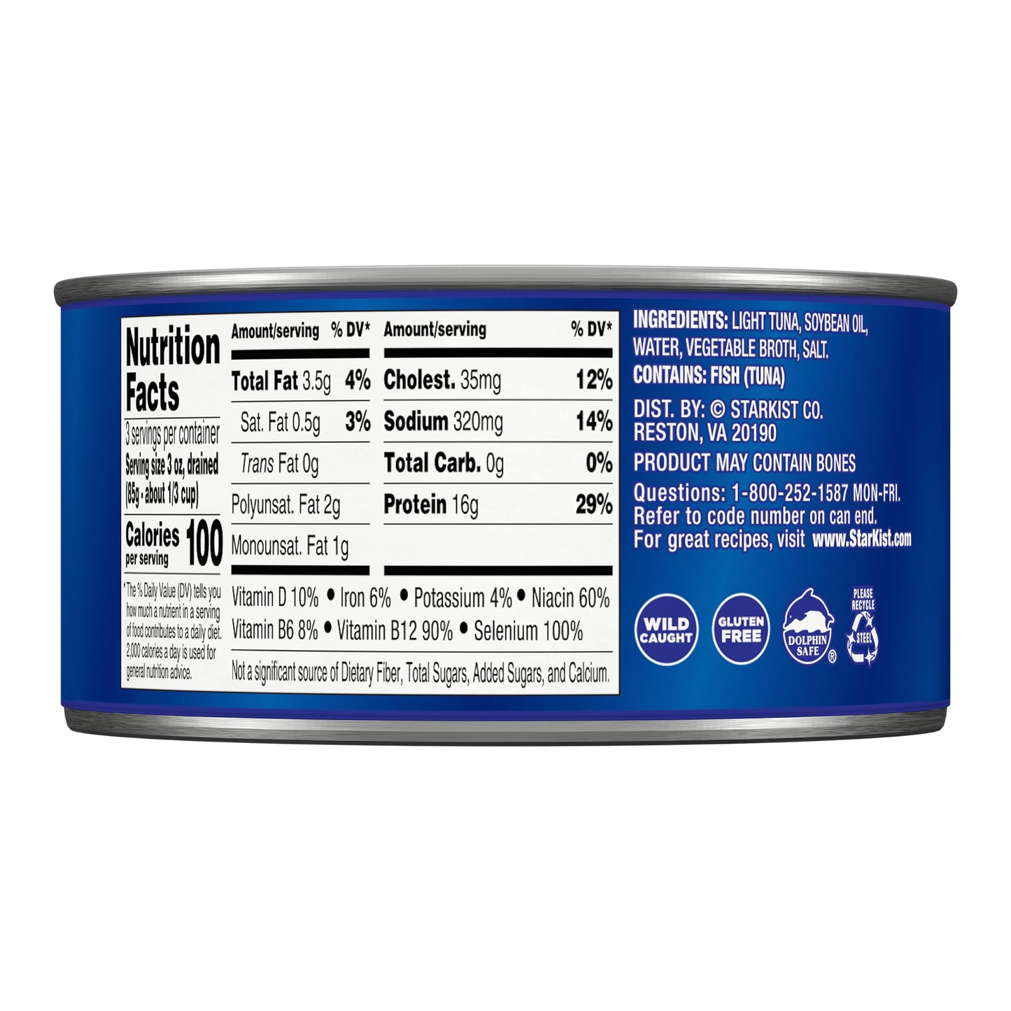 StarKist Chunk Light Tuna in Vegetable Oil, 12 oz