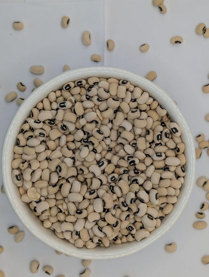 High Plains Blackeye Peas | 10 Pound Bag | Farm-Fresh | Non-GMO Verified | High Protein & Fiber Source | Dry Beans & Peas | Directly Sourced from Local Farmers