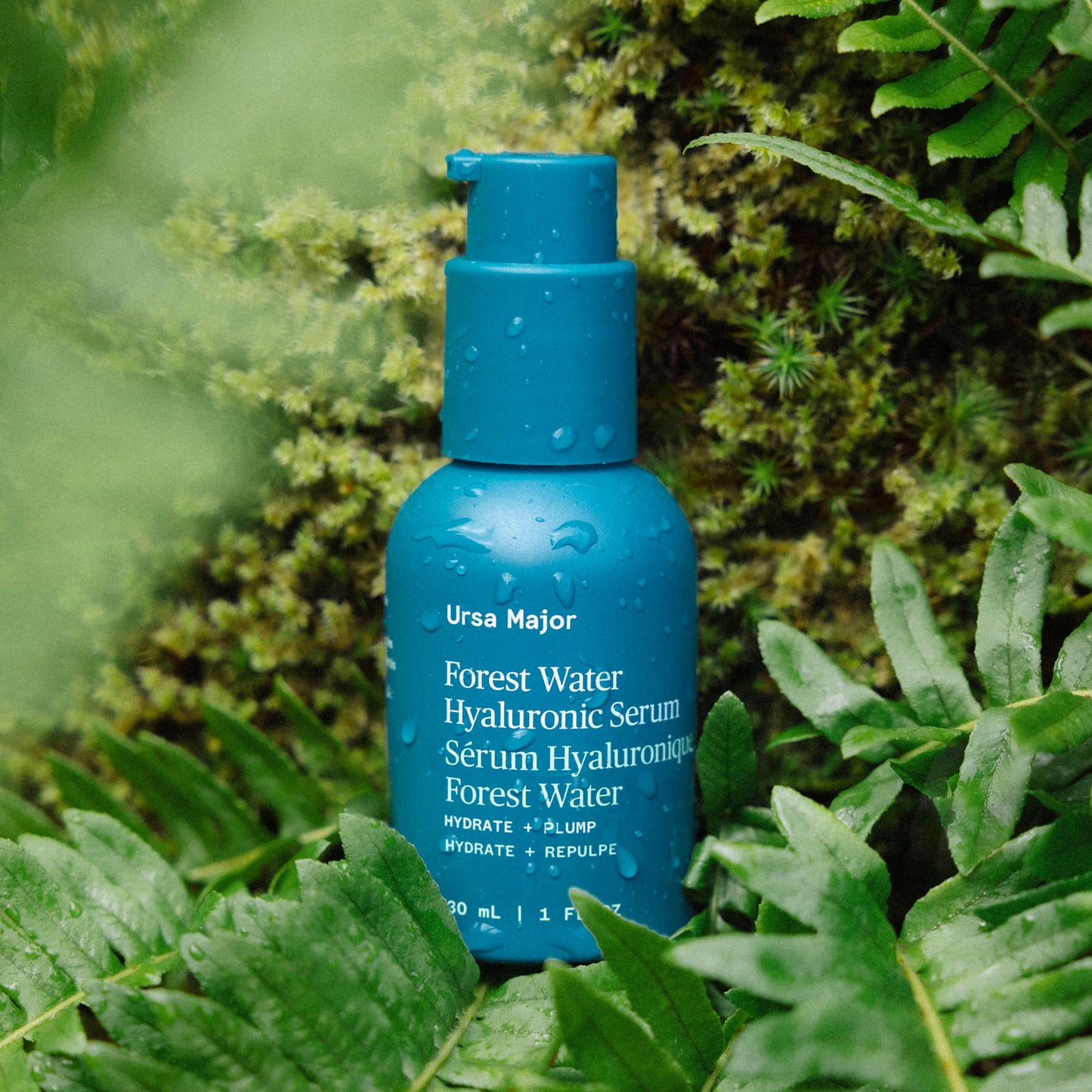 Ursa Major Forest Water Hyaluronic Serum | Deeply Hydrating Natural Face Serum | Boosts Firmness, Plumps Skin & Smooths Appearance of Fine Lines | Vegan, Cruelty-Free, Non-Toxic | 1.0 ounce
