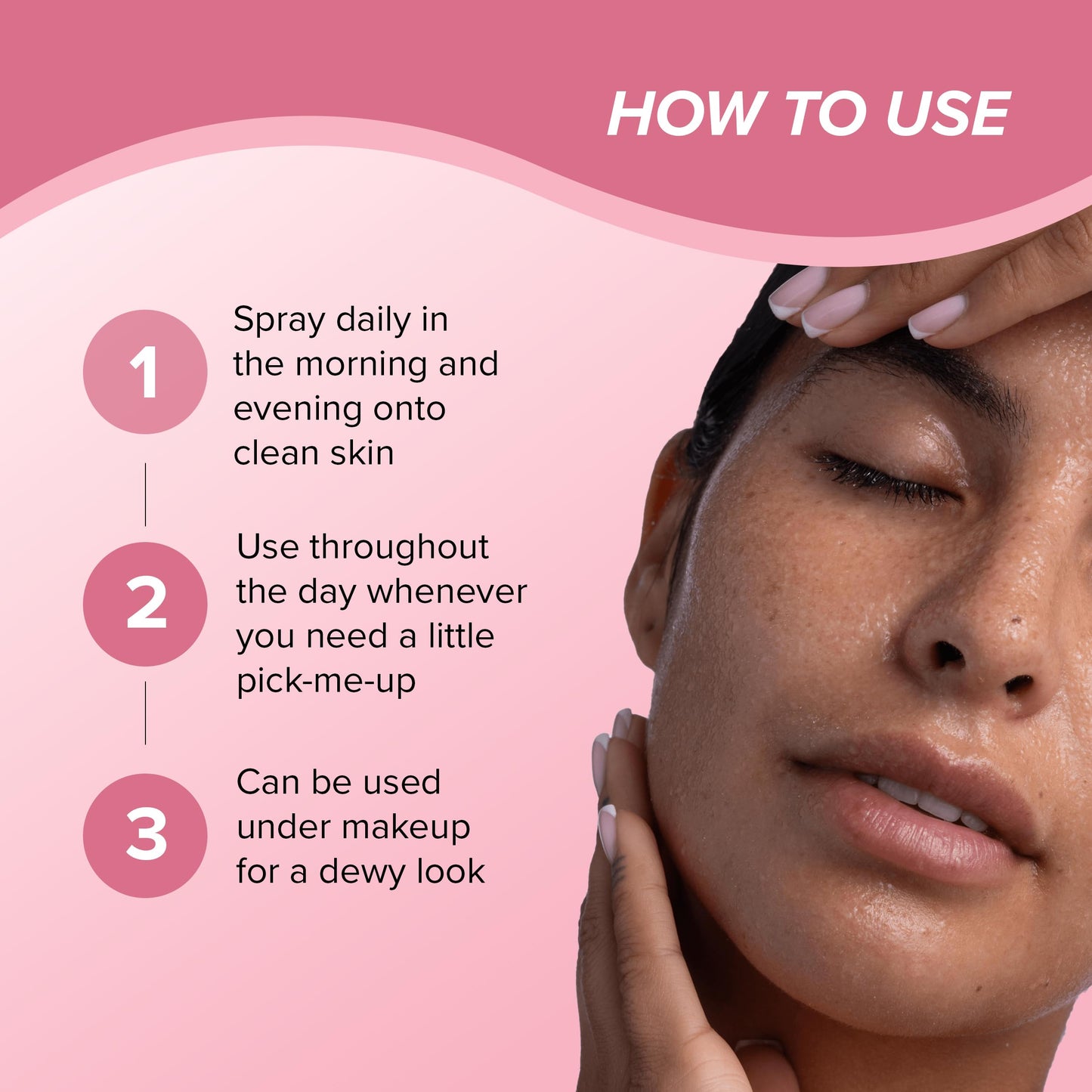 Skin Gym Super Juicy Collagen Spray-On Serum, Hydrating Facial Mist with Collagen, Squalane, and Peptides