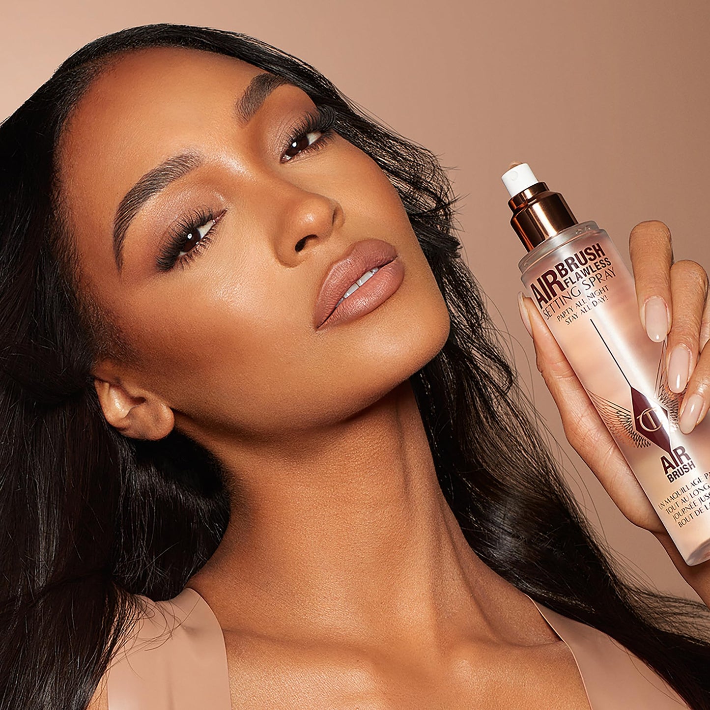 Charlotte Tilbury Airbrush Flawless Setting Spray - Gift Set Essential - Ultra-Fine Mist to Prime & Set Makeup - Perfect for Pairing with Other Skincare & Makeup Favorites