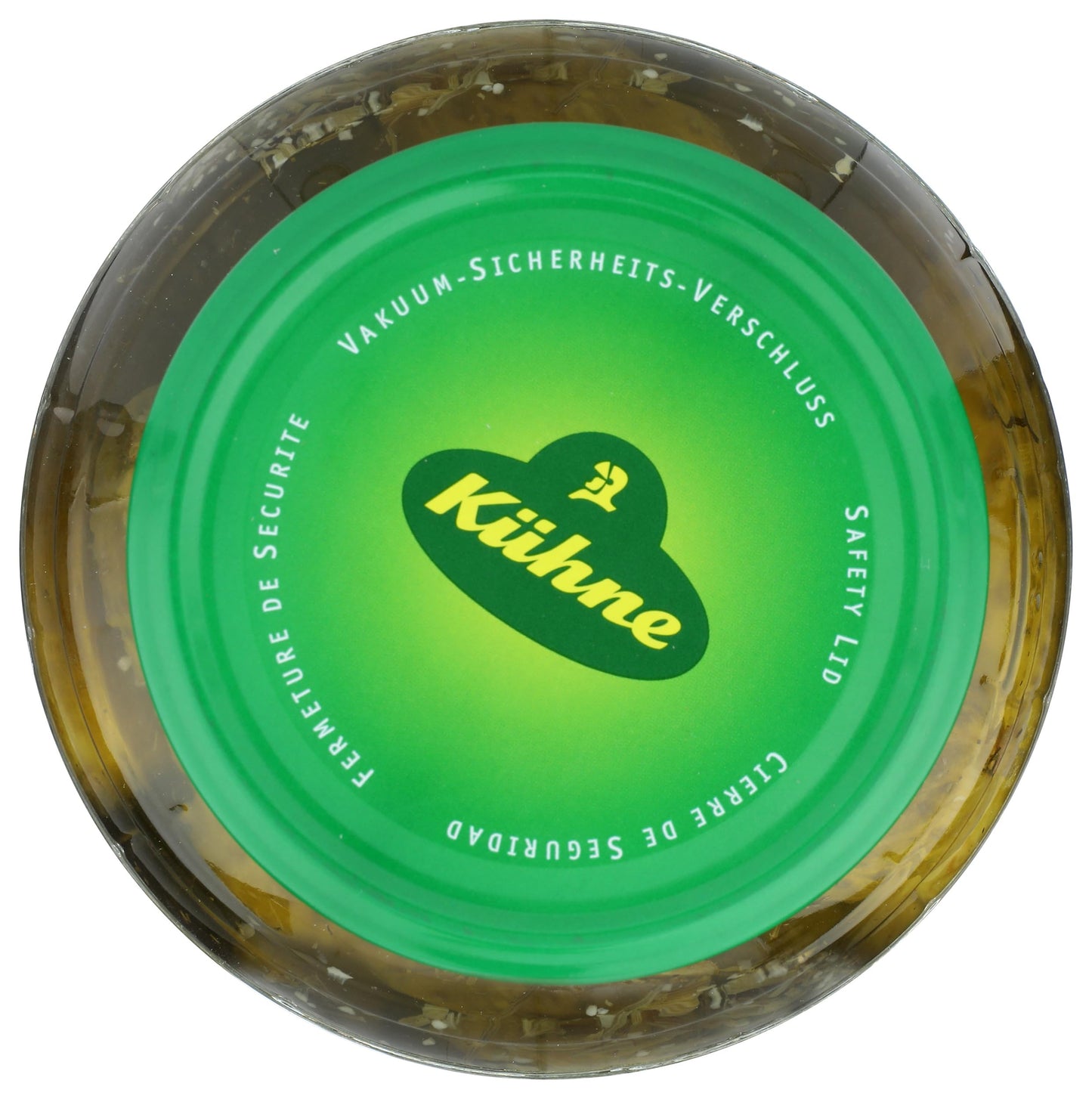 Kuhne Barrel Pickles, Garlic, 35.9 Oz