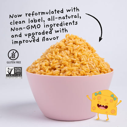 4Sisters Chelsea Cheese Rice, 90 Second Ready to Eat 8.5 oz (Pack of 6)