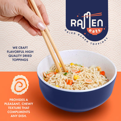 Ramen Eats Dehydrated Fish Cake Narutomaki Noodle Topping 3 OZ (Standard)